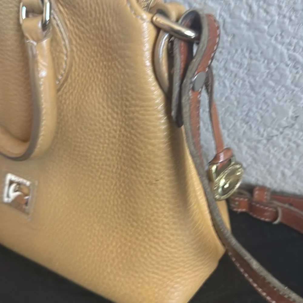 Dooney‎ & Bourke Dillen Crossbody Satchel in Mustard
